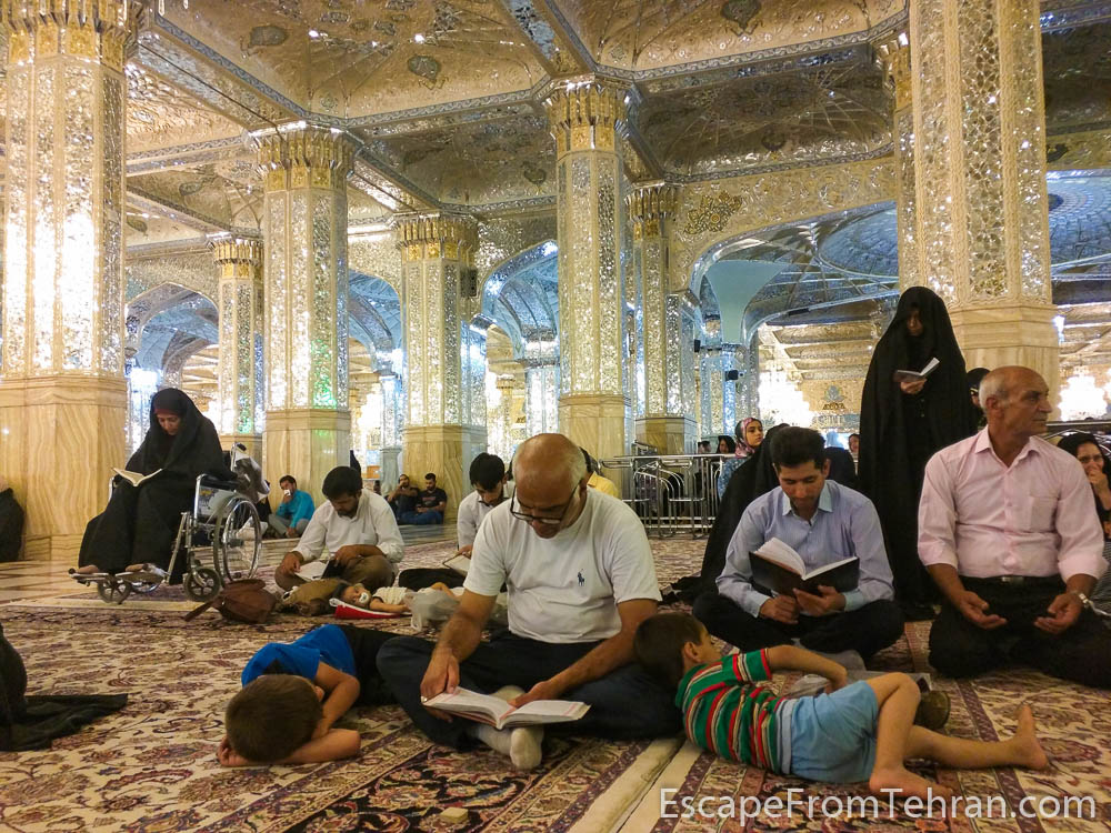 Iman Reza Shrine Dar-al Hojjeh, Mashhad, Iran