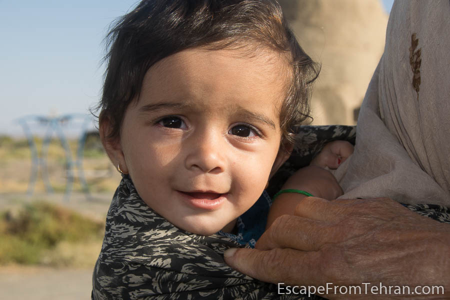 Child at the Village of Zafaraniyeh, near Sabzevar, Iran