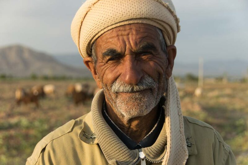 Aliakbar Dandashti, Shepherd From The Village Of Kardak E Khajer