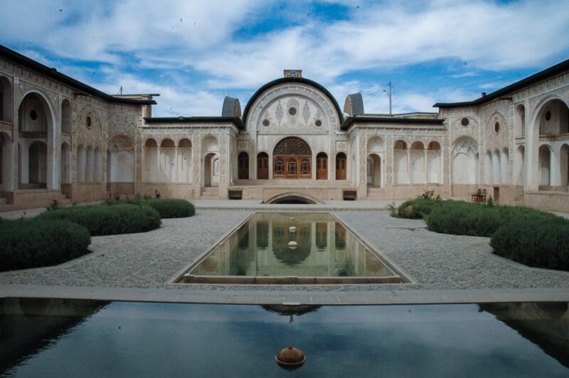 The 195 year old tabatabi house, kashan, iran