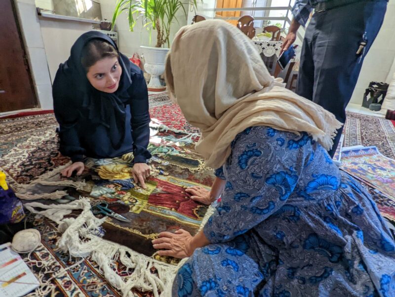 Scilla donati swiss tourist visiting the korasan razavi province, iran, copyright ali torkzadeh, escapefromtehran com