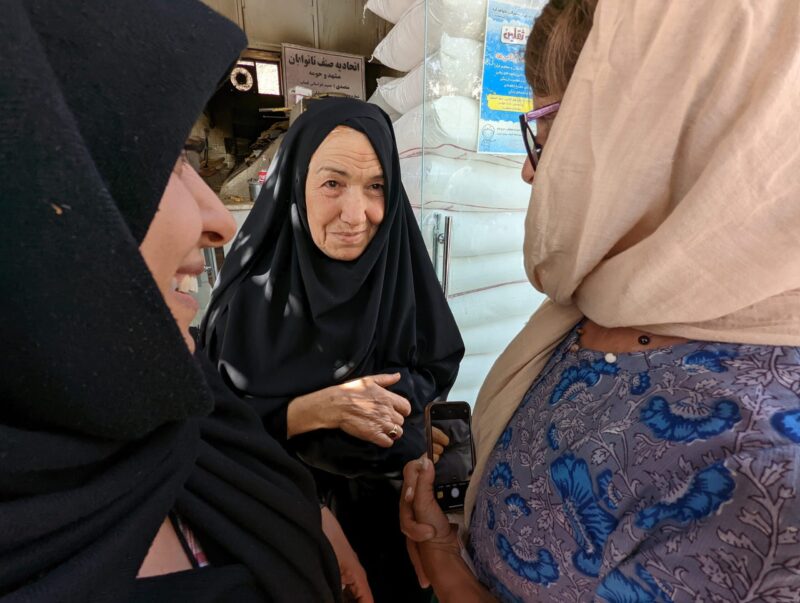 Scilla donati swiss tourist visiting khorasan, iran bakery copyright ali torkzadeh com escapefromtehran com2
