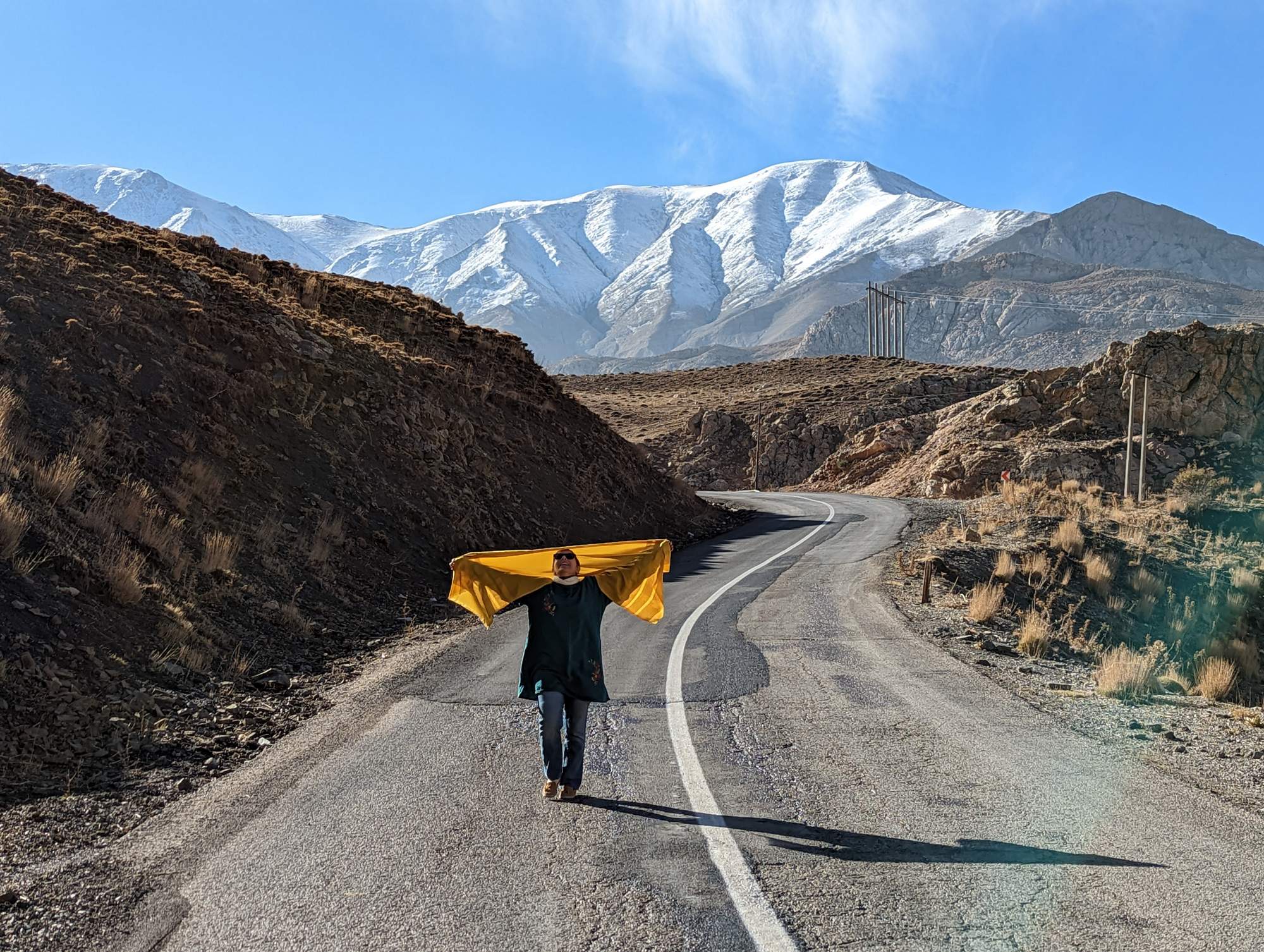 Waking up iranian countryside touring travel outside daytrip tehran iran