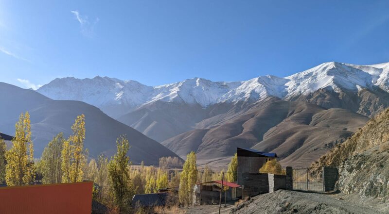Scene in the village of Lāsem, in Bala Larijan Rural District, Larijan District, Amol County, Mazandaran Province, Iran. In our Touring Iran's countryside