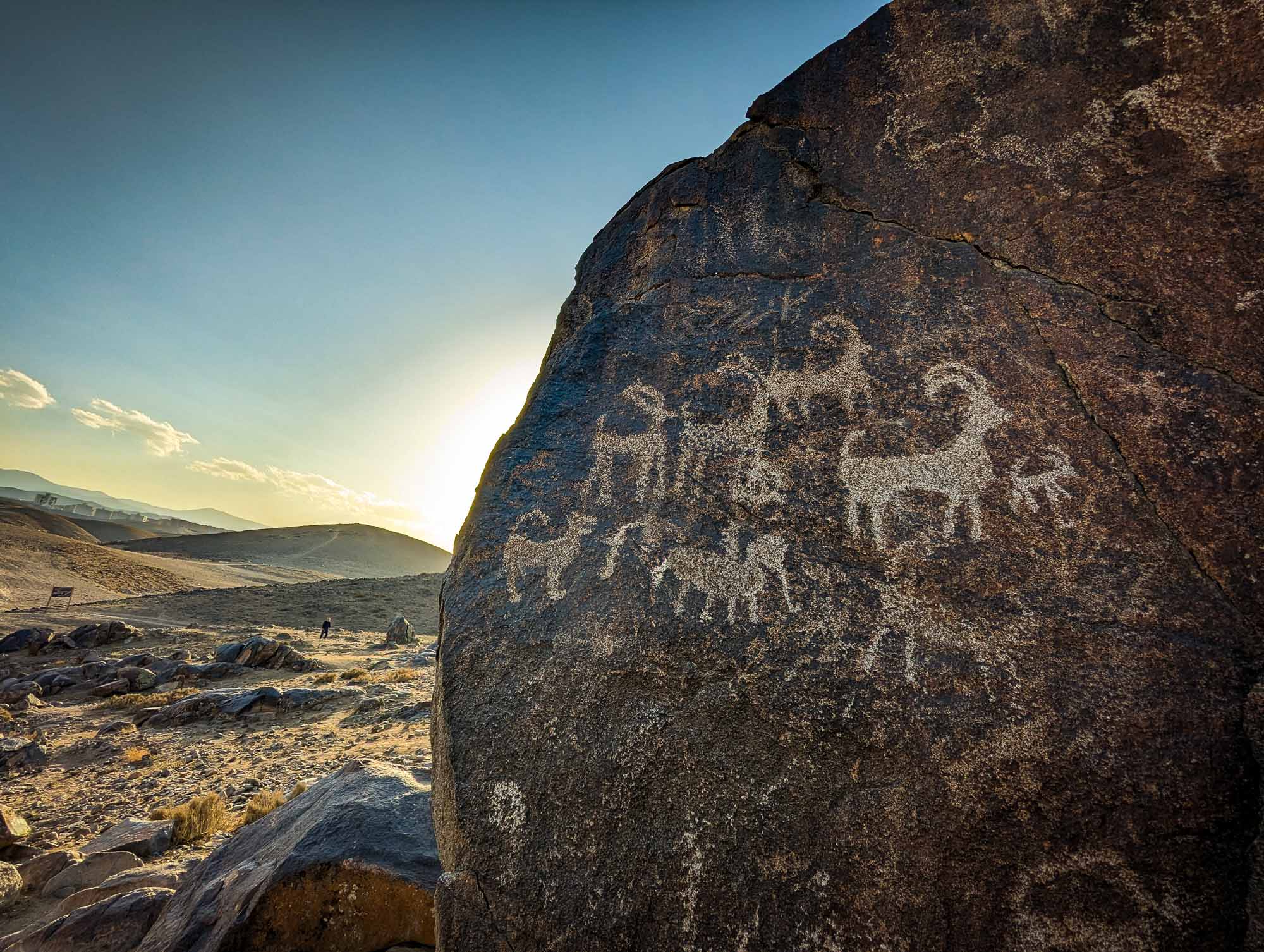 Kamarmaghbola Petroglyphs near Torghabe, Mashhad, northeast Iran. Copyright Ali Torkzadeh, Escapefromtehran com